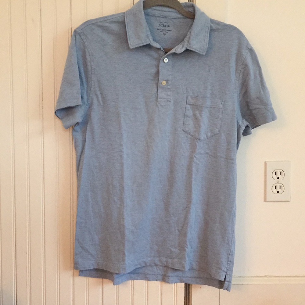 J. Crew cotton collared t shirt